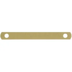 Soldan Deckleiste 3270200 95mm Metall messing 100 Stück