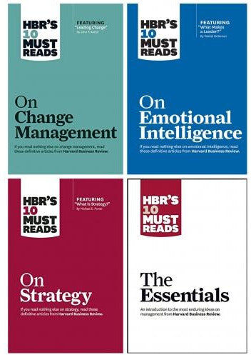 Harvard Business Review Press Hbrs 10 Must Reads Leadership Collection 4 Books Set - The Essentials Emotional Intelligence Strat..