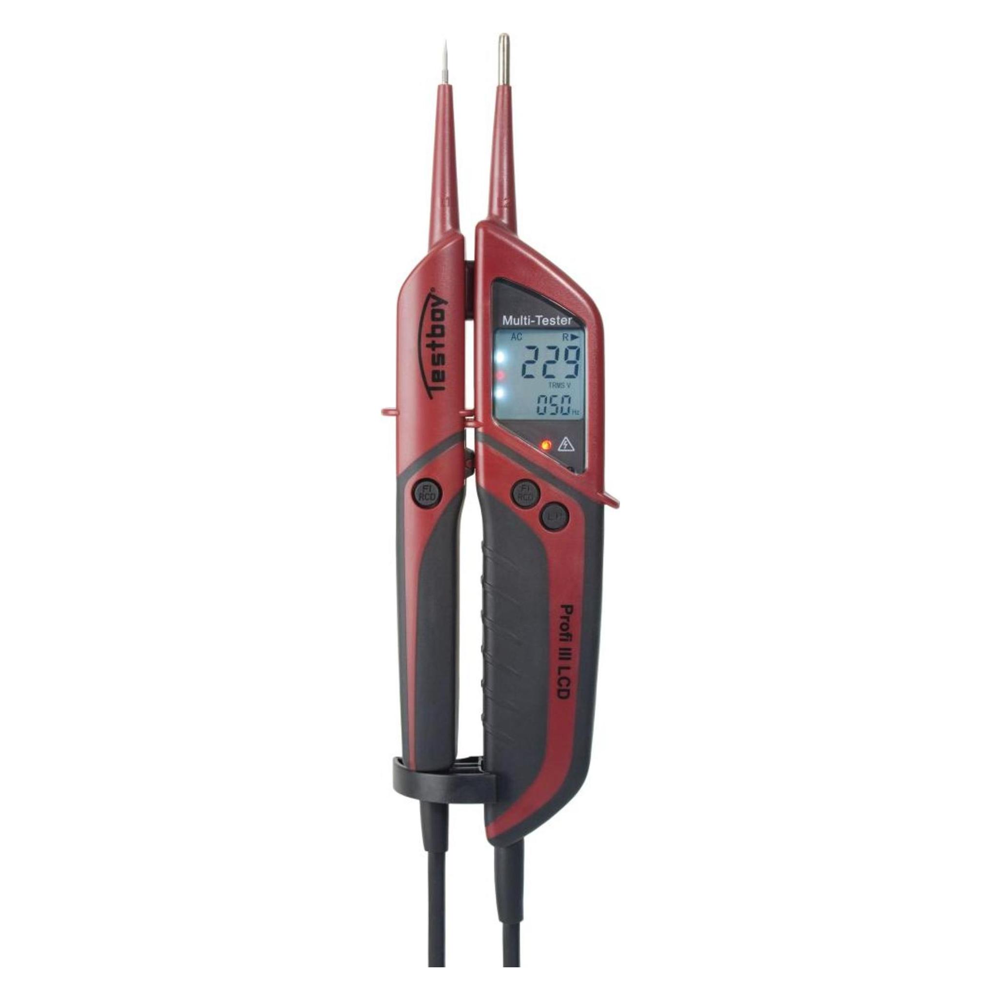 Testboy Zweipoliger Spannungsprüfer Pr (CAT IV 1000V) (Testboy Profi III LCD)