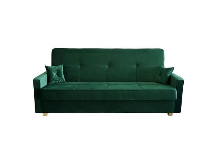 NACANAPA Sofa MARCO, Bettzeugkasten, CLICK-CLACK FOLDING SYSTEM