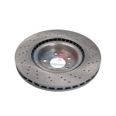 JAPKO Bremsscheibe 600550c Vorderachse 350mm 32mm für Mercedes