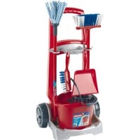 Vileda Besenwagen, Kinderhaushaltsgerät rot/grau