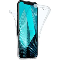 moex Double Case iPhone XS Silikon 360 Grad Schutz