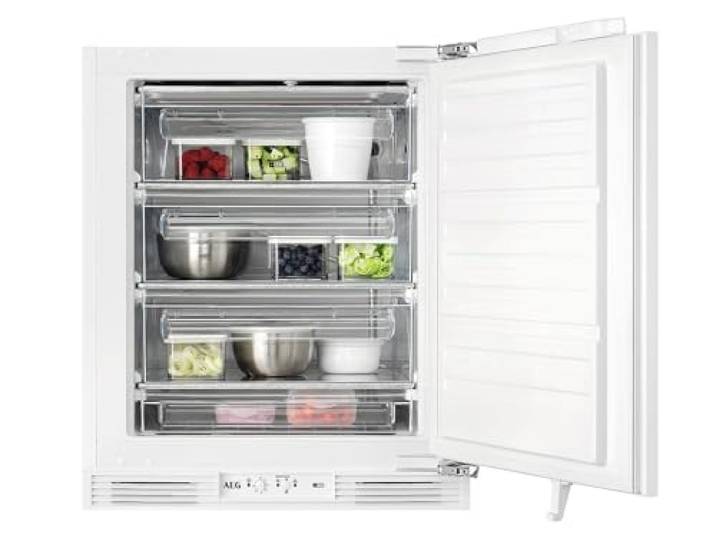 AEG OAB6I82EF diepvrieskast, 820 mm, 95 liter, temperatuuralarm, vaste deur, E