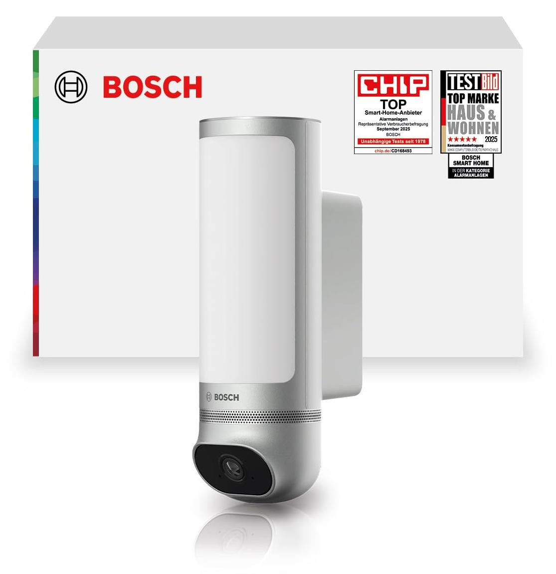Bosch Smart Home Buitencamera II, zilver