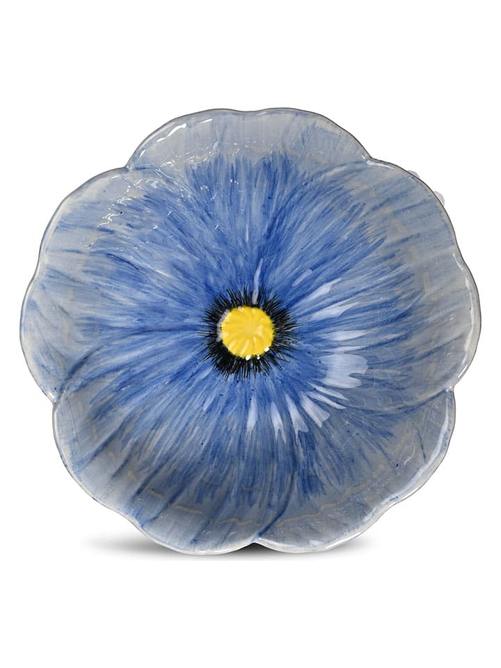 Byon Schale ''Poppy Bowl'' in Blau - (H)6,5 x Ø 18 cm - onesize