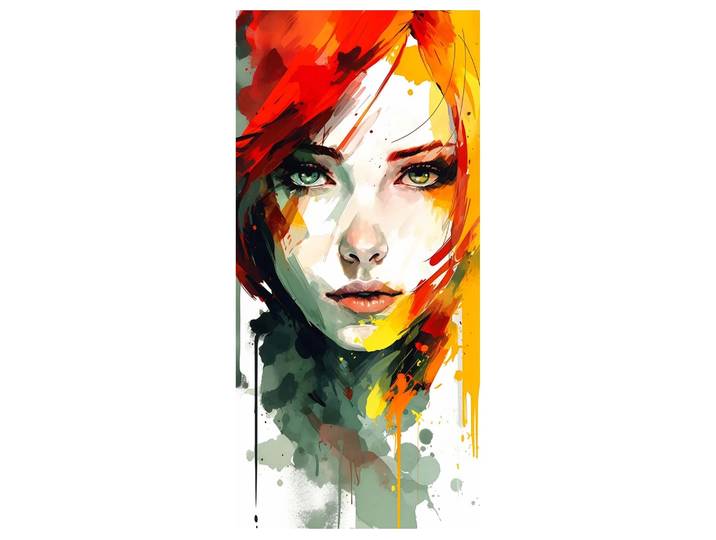 Canvas Glowing Girl image LAND