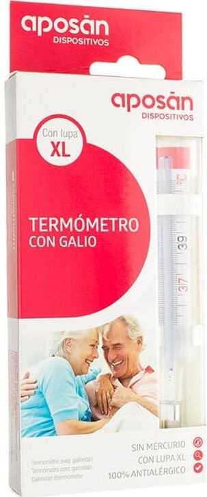 APOSAN Aposán Termómetro con galio con Lupa Xl 1 ud