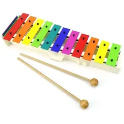 Sonor BWG Boomwhackers Glockenspiel mit Tasche, Perkussion, Mehrfarbig