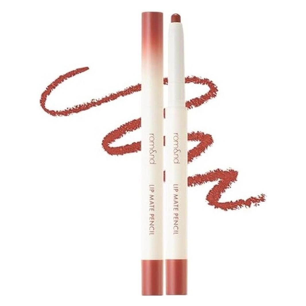 Rom&Nd Lip Mate Pencil 6 Colors Lip Liner (06 Under Chili) (8809625247324)