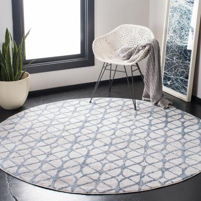 SAFAVIEH Amelia Polly Geometric Distressed Rug