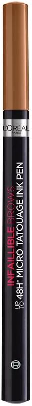 L'OREAL - Infaillible Brows 48h Micro Tatouage Ink Pen, 1 g, . Auburn