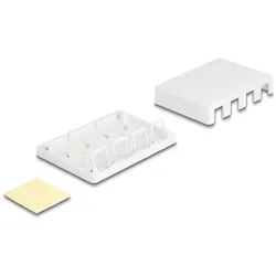 Keystone Delock Leergehäuse 4-Port