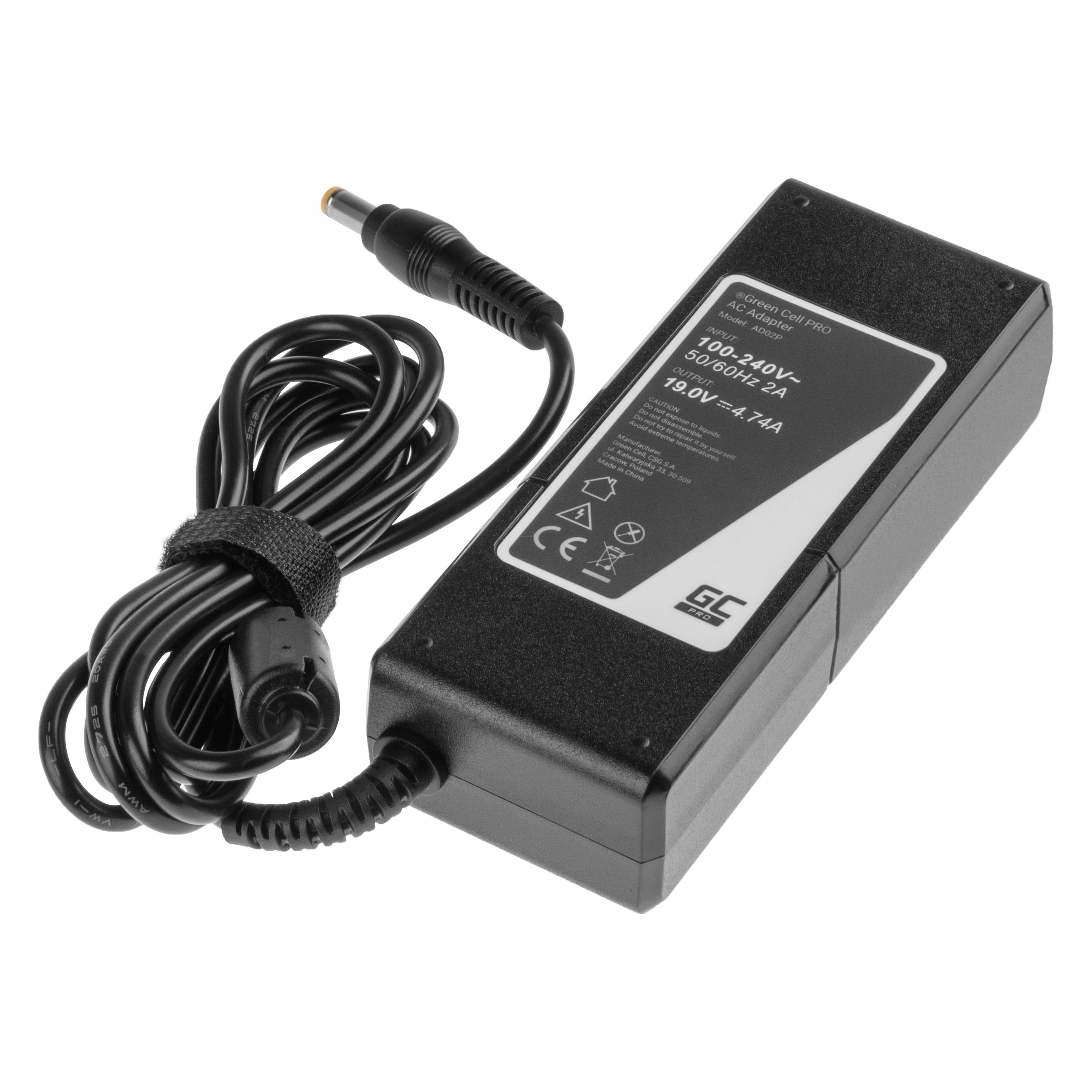 GreenCell PRO Netzteil Ladegerät für Laptop Acer 5730Z 5738ZG 7720G 7730 7730G (90 W) (GC-AD02P)