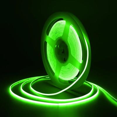 Uplifted Goods Super Thin COB LED Strip Light For Decoration green 12v 2m