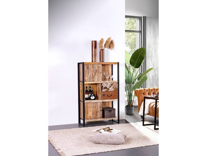 Buffet haut 90 x 140 x 37cm Marron