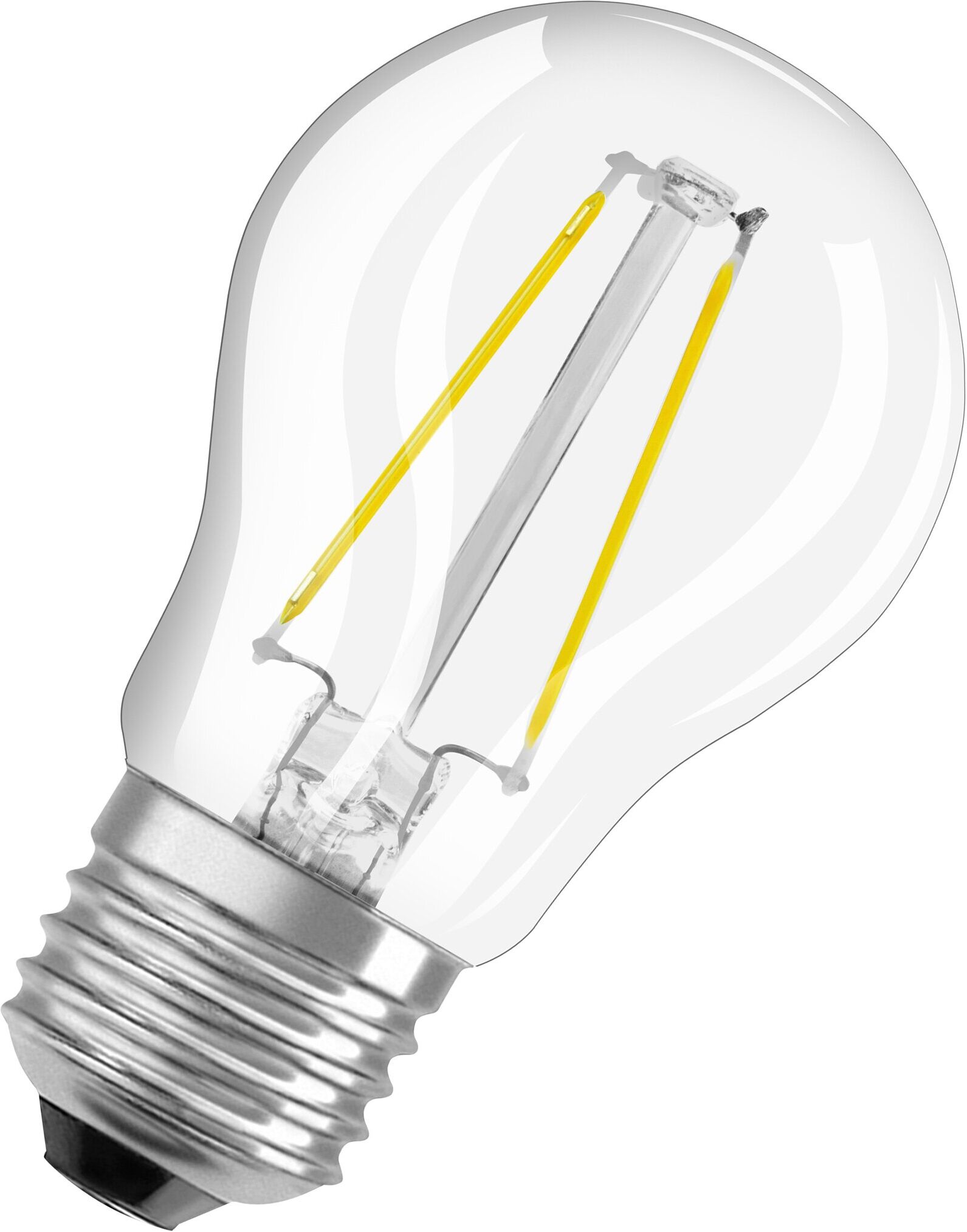 Osram LED-lampa, Klot/CL P, klar, E27