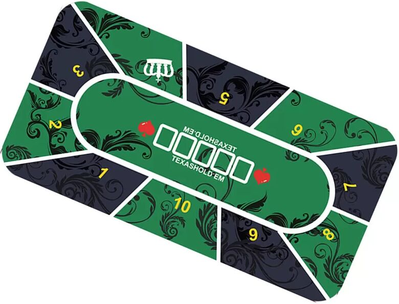 INF Poker Tischmatte Hellgrün
