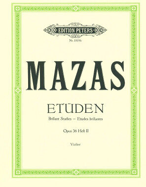 Edition Peters Mazas Etüden op.36 Heft 2