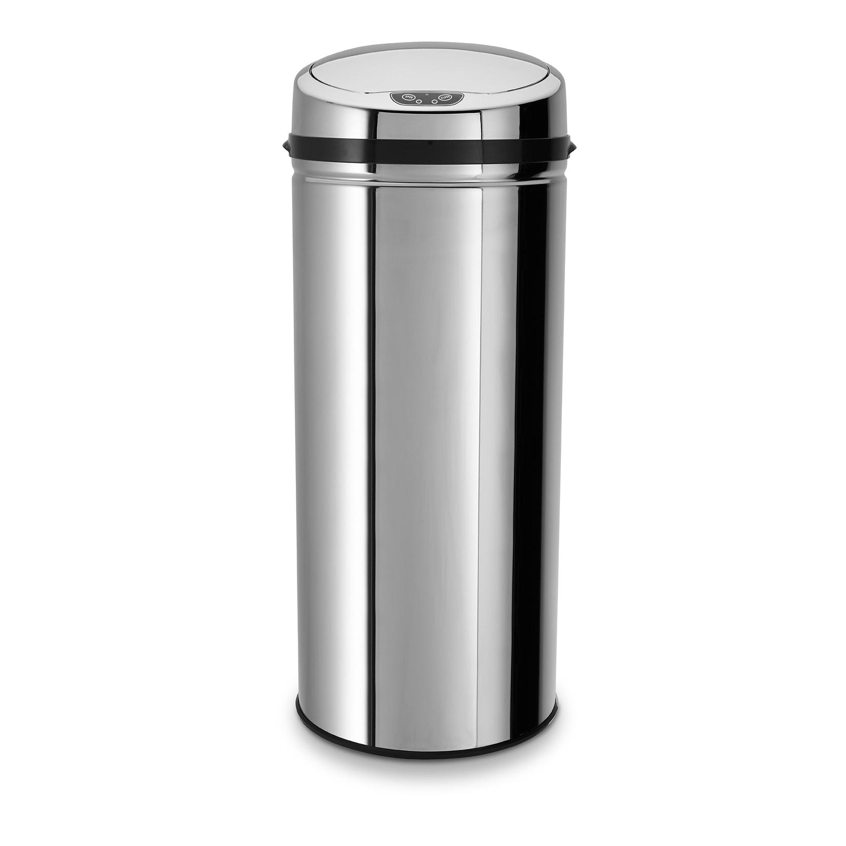 ECHTWERK Abfalleimer 42L mit Sensor - INOX
