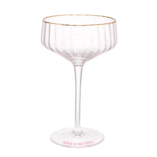 Vondels cocktailglas KISS AND TELL