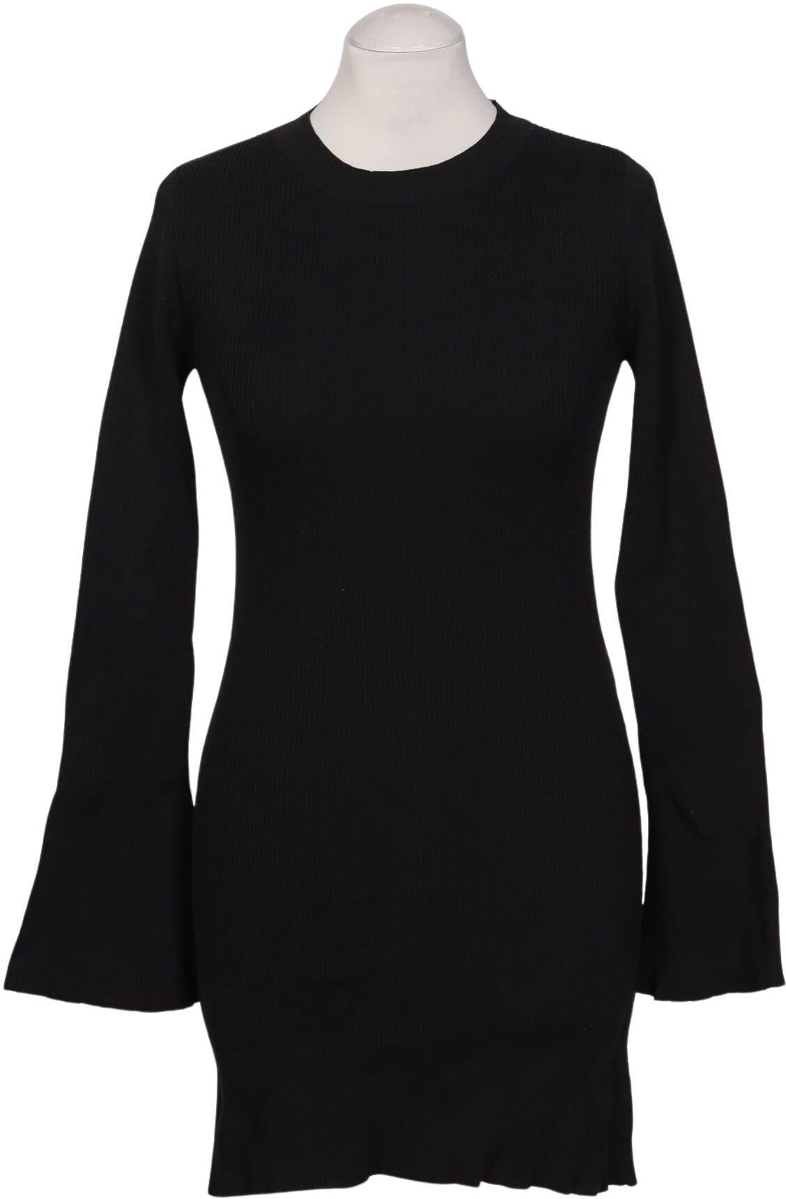 Stradivarius Damen Kleid, Schwarz, Gr. M, Synthetik - Second Hand