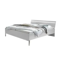 Doppelbett 180 x 200 cm   ¦ weiß ¦ Maße (cm): B: 185,4 H: 86