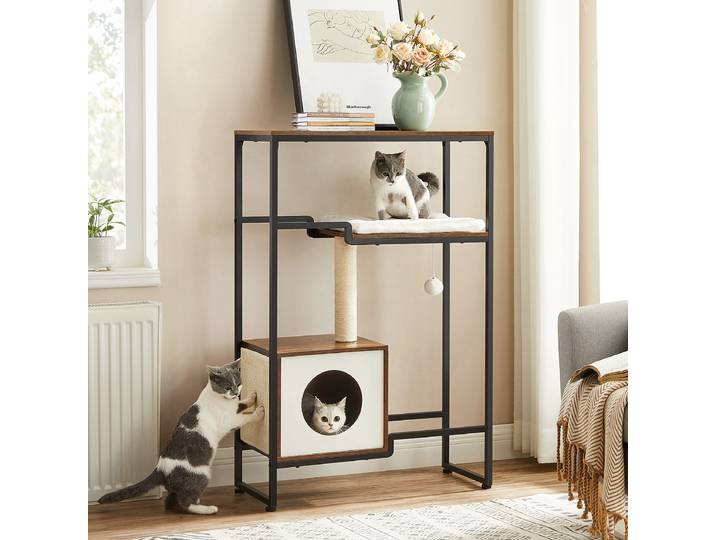 Katzenkratzbaum Beala 74 x 34 x 114cm