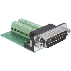 Delock Adapter 65275 D-SUB Stiftleiste 180 ° Polzahl: 15, 16 D-Sub-Stiftleiste 1 St. Piece