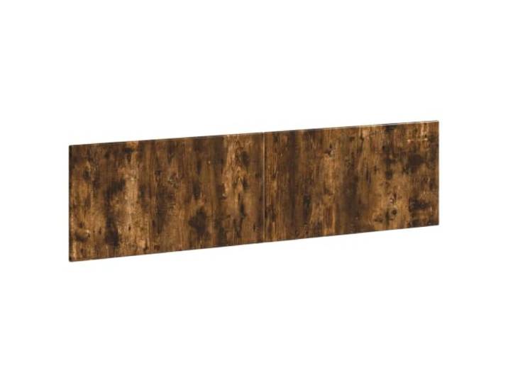 Makastle Kopfteil Wandmontage Raucheiche 200x50 cm Holzwerkstoff Feuchtigkeitsbeständig