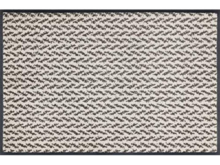 wash+dry Fußmatte, Duo Latte 50x75 cm, innen und außen, waschbar innen und außen, waschbar