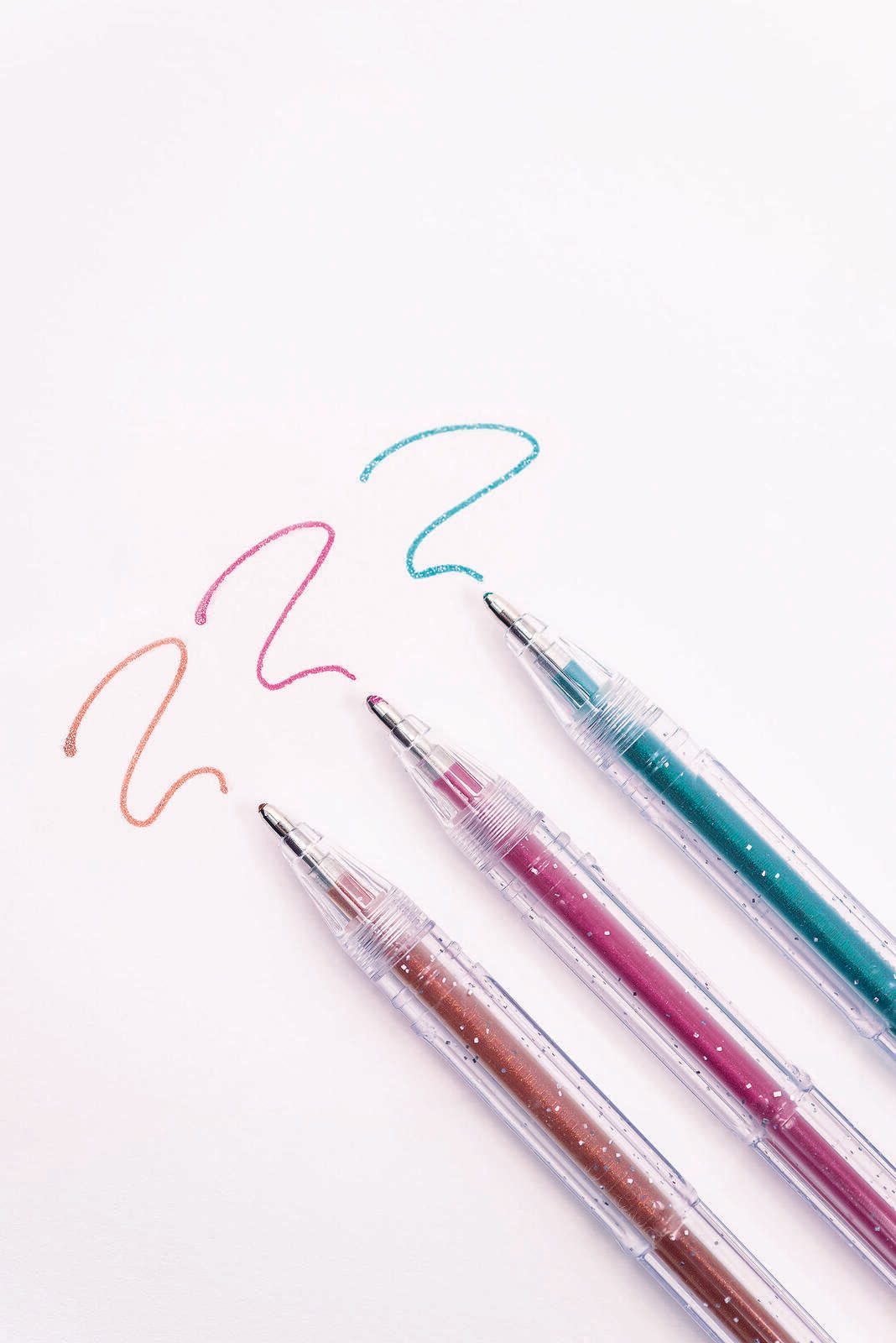 folia Glitter Gelschreiber-Set 1.0 mm, Schreibfarbe: Mehrfarbig 1913