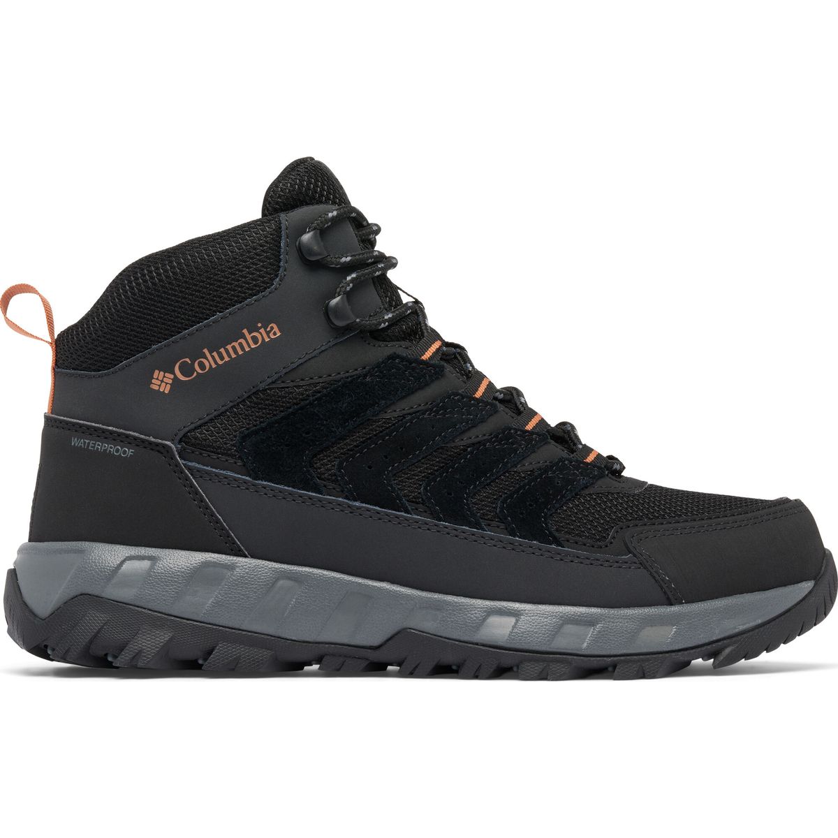 Columbia Men's Strata Trail Mid Waterproof Hiking Shoe black, owl (010) 10 207686-2076861-010-10