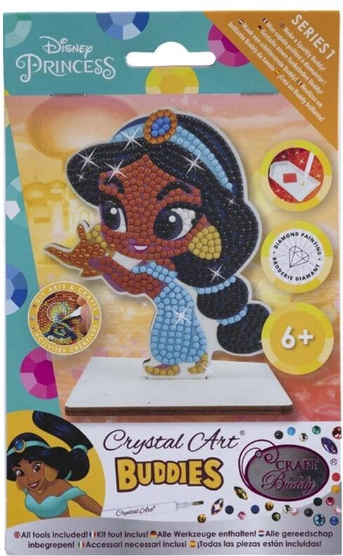 CRYSTAL ART Kit figurine à diamanter Jasmine