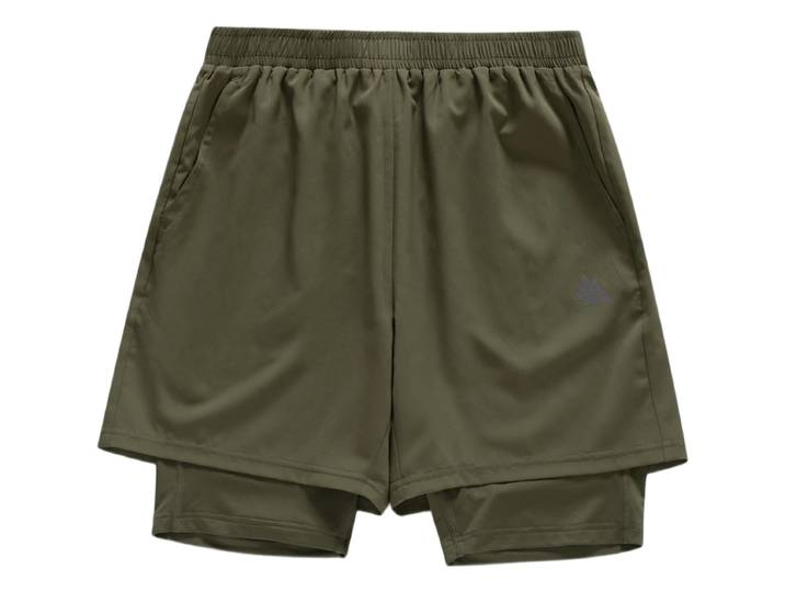 Galtsand Train Tech Short de sport kaki - Taille S
