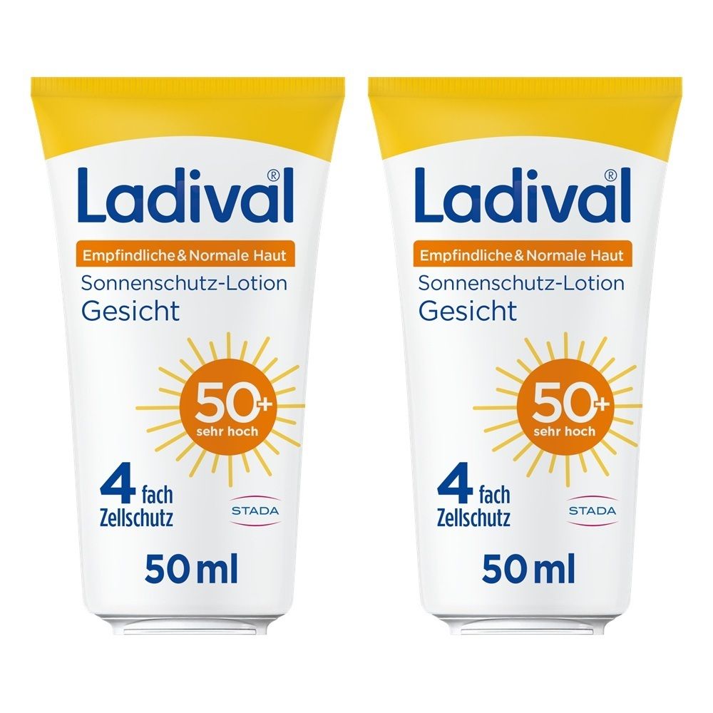 Ladival empfindliche Haut Lotion Gesicht LSF 50+ x2 2x50 ml