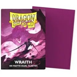 Dragon Shield: Wraith - Matte Dual Sleeves - Standard Size