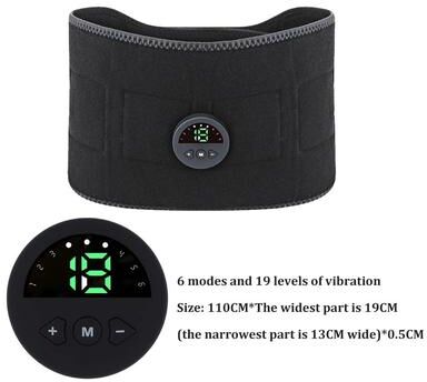 Uplift Treasures EMS Muscle Stimulator Belt For Waist And Abdominal Training a usb Type c