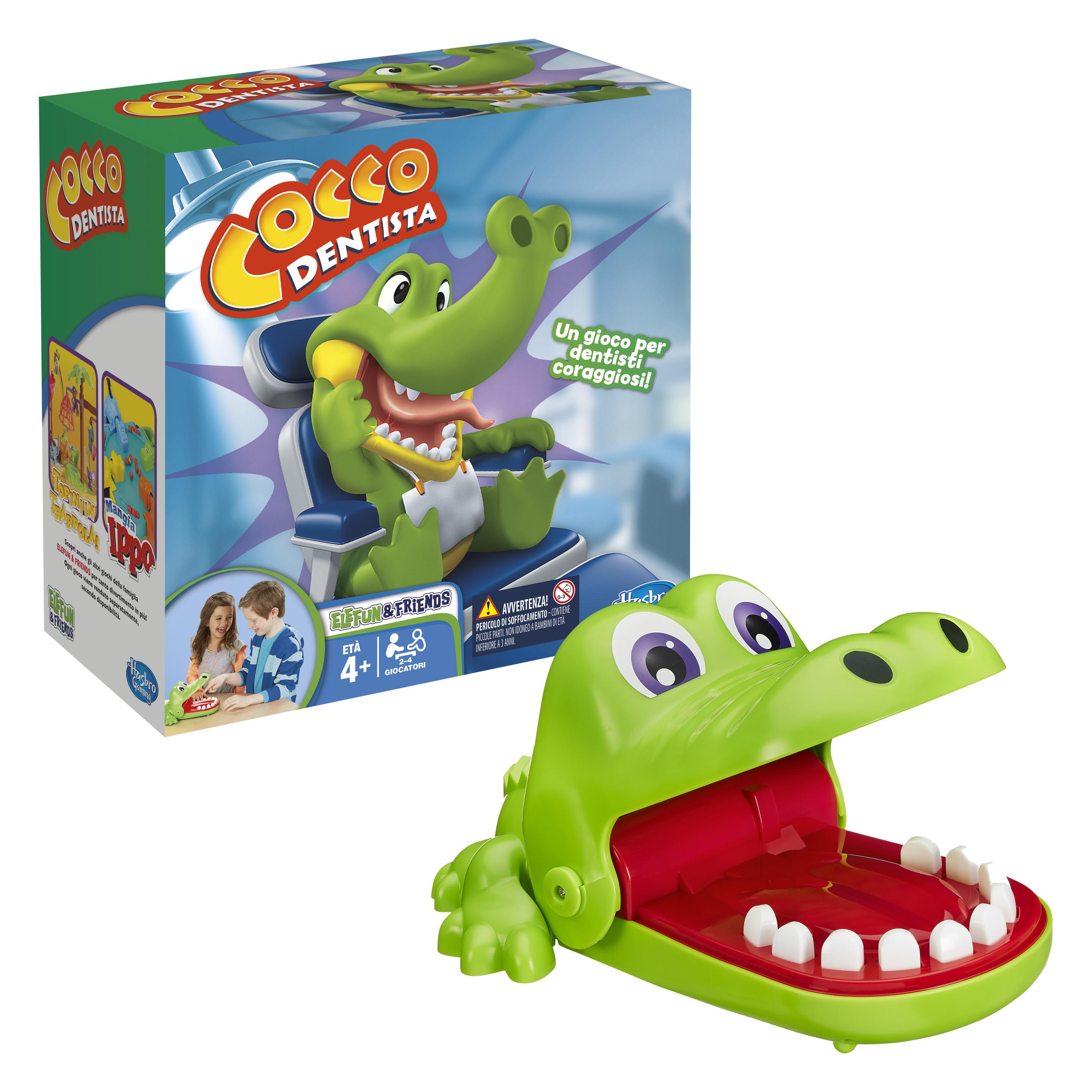 Hasbro Gaming Kroko Doc (Italienisch, 2 - 4 Spieler) (23785)
