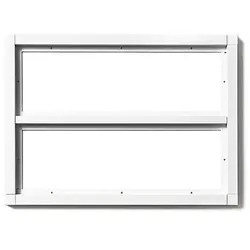 Siedle&Söhne Kombirahmen silbermetallic KR 613-2 SM