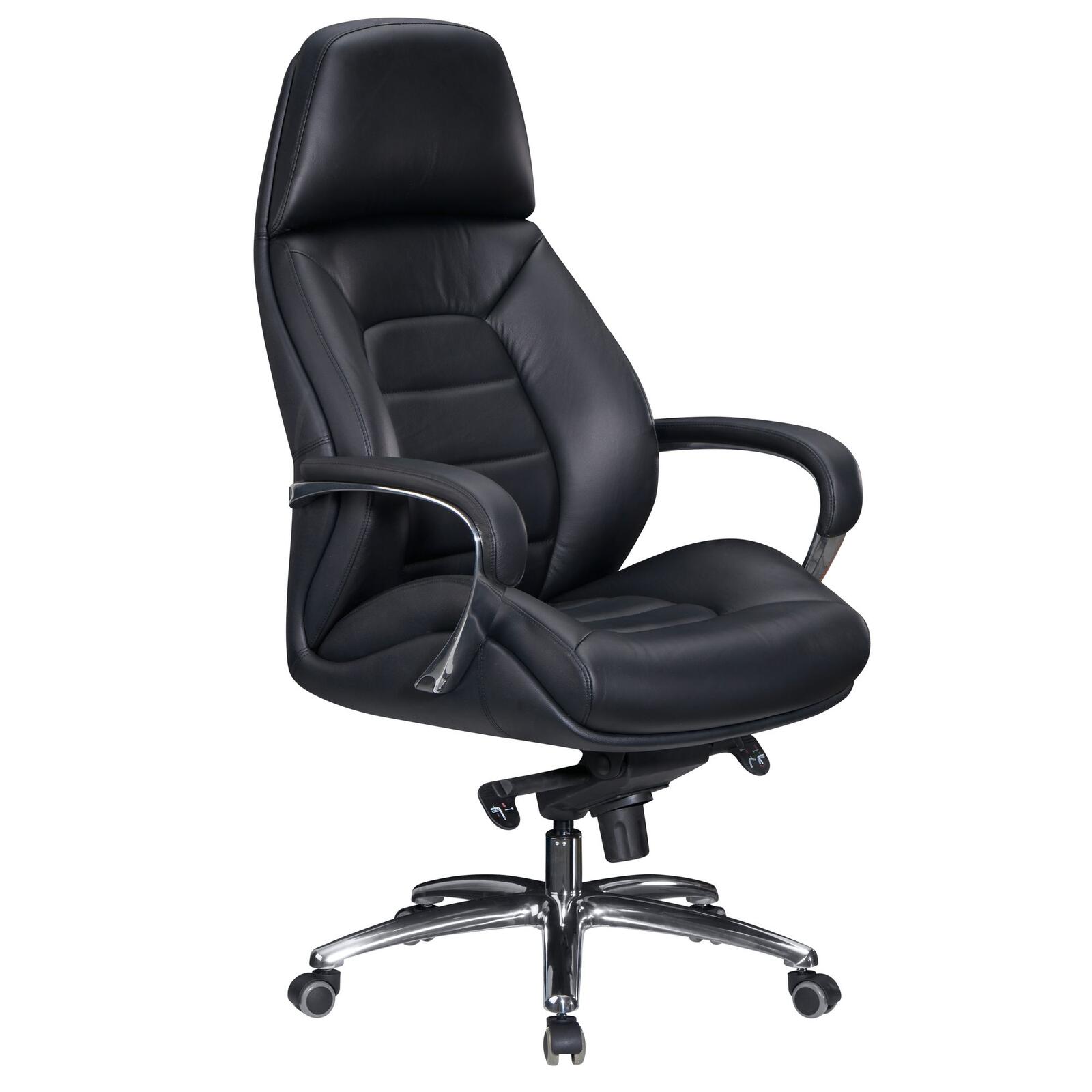 AMSTYLE Designer Bürostuhl SPM1.435 Schwarz