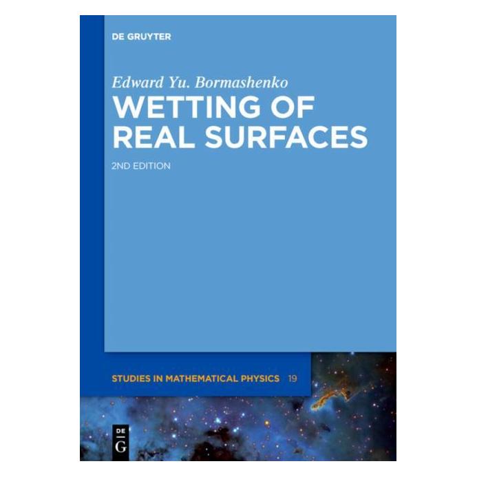 De Gruyter Bormashenko:Wetting of Real Surfaces (Englisch, Hardcover, Edward Yu. Bormashenko) (67764502)