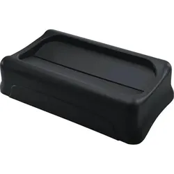 RUBBERMAID Deckel PE schwarz B297xT521mm f.Wertstoffsammler 60/87l Schwingdeckel - FG267360BLA