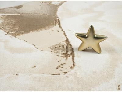 MDA Rugs Lavell Collection Abstract Beige/Cream Area Rug