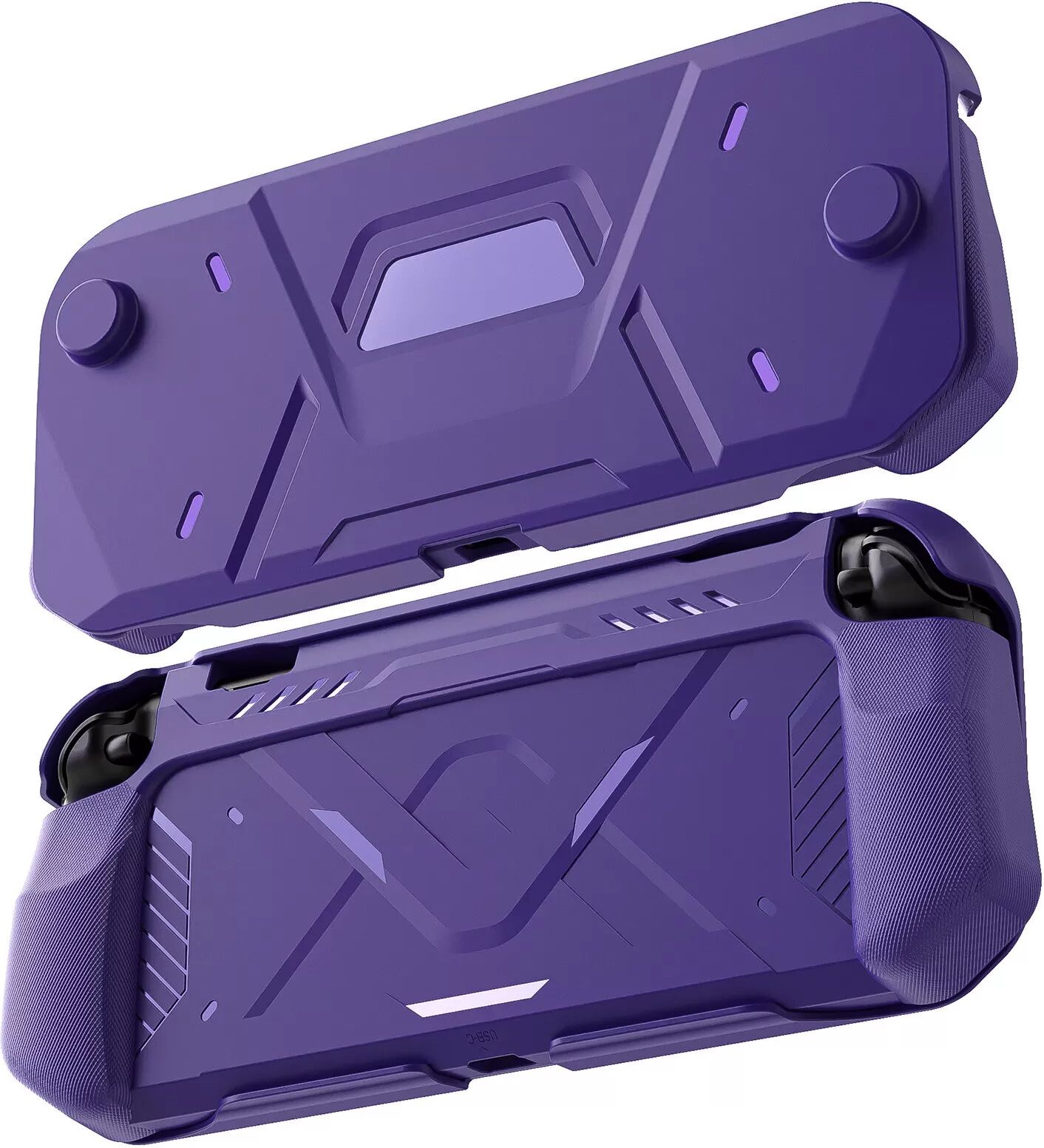 INF Schutzhülle für Nintendo Switch 2 TPU+PC Abdeckung Violett