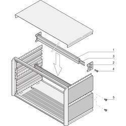 nVent SCHROFF 24575474 Modulschiene 1 St. Piece