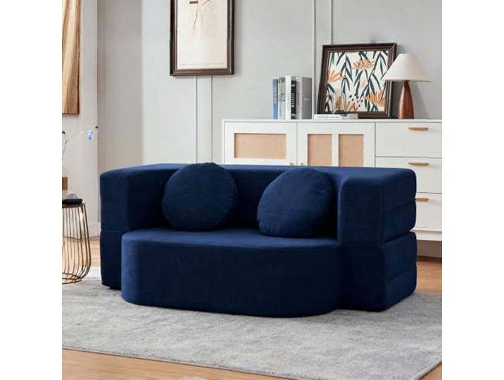 Moubhjd Sofa-Couch ohne Knochen in Einer Tasche, Hochdichte Schwammfüllung, Keine Montage erforderlich, für Wohnzimmer, Schlafzimmer, Lounge(Sofa Size : 200x90x60cm)