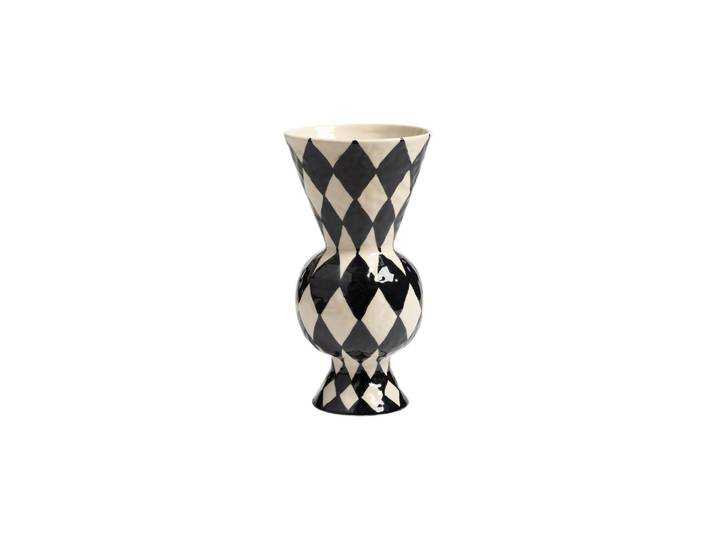 & klevering - Vase Rhombic - Noir - Grès