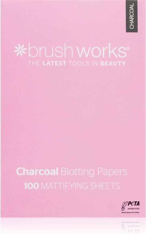 Brushworks Charcoal Blotting Papers blotting papers 100 pc