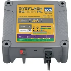 GYS, Autobatterie Ladegerät, Eine einfache Benutzerfreundliches Bedienfeld (20 A, 12V, 24V)